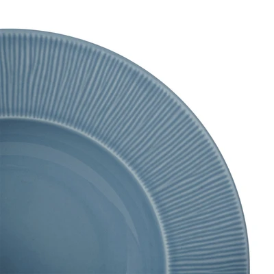 Gambar Delicia Neosilk Piring Sup Porcelain 22.5 cm - Biru