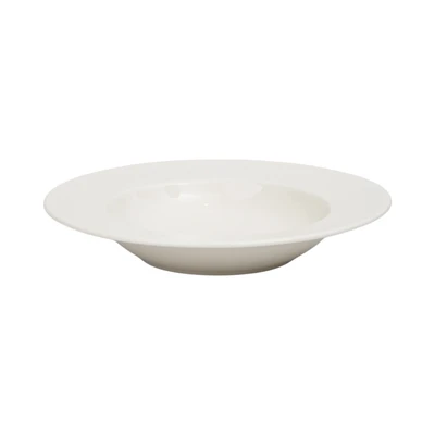 Gambar Delicia Neosilk Piring Sup Porcelain 22.5 cm - Putih