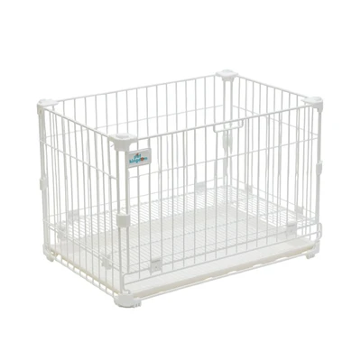 Gambar Pet Kingdom Kandang Anjing & Kucing 61x42x30 cm - Putih