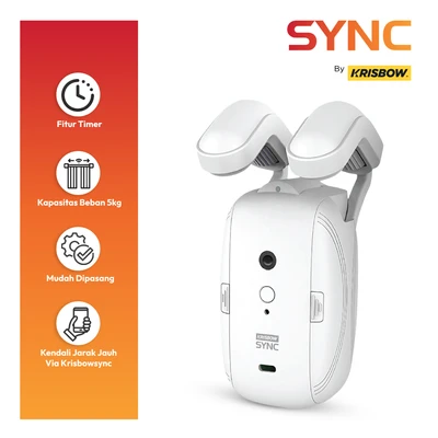 Gambar Krisbow Sync Smart Gorden Motor Wifi - Putih