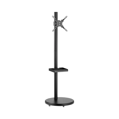 Gambar Krisbow 17-43 Inci Bracket Tv Standing Slim Portable - Hitam