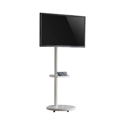 Gambar Krisbow 17-43 Inci Bracket Tv Standing Slim Portable - Putih