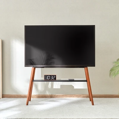 Gambar Krisbow Verta Rak TV 43-75 Inch - Hitam/Cokelat
