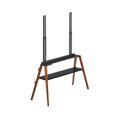 Gambar Krisbow Verta Rak TV 43-75 Inch - Hitam/Cokelat