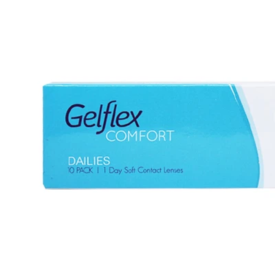 Gambar Gelflex -4.50 Set 10 Pcs Softlens Comfort Dailies Transparan