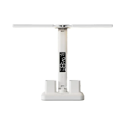 Gambar Eglare Lampu Meja LED 3 Warna Dimmable Rechargeable - Putih