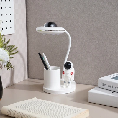 Gambar Eglare Astropro Lampu Meja LED Dimmable Rechargeable - Putih