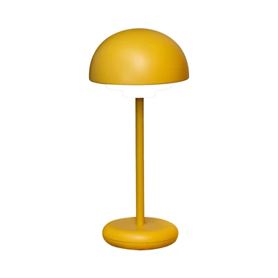 Gambar Eglare Lampu Meja Rechargeable Mushroom - Kuning