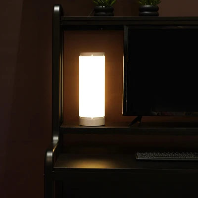 Gambar Eglare Lampu Meja LED Tube RGB Dengan Remote - Putih