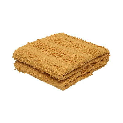 Gambar Informa 125x150 cm Selimut Throw  Grein - Kuning Mustard