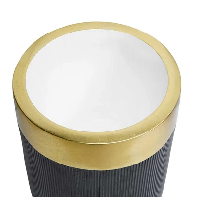 Gambar Informa Pot Tanaman Super Big 60 cm - Hitam/Gold
