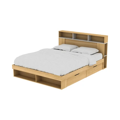 Gambar Informa 160x200 cm Gio Tempat Tidur - Euro Oak