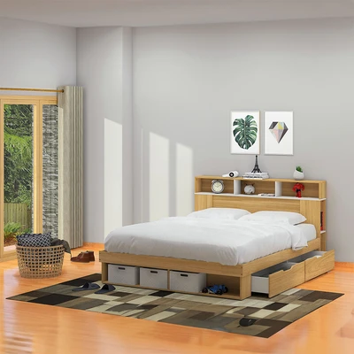 Gambar Informa 160x200 cm Gio Tempat Tidur - Euro Oak