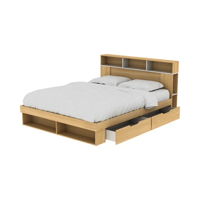 Gambar Informa 160x200 cm Gio Tempat Tidur - Euro Oak