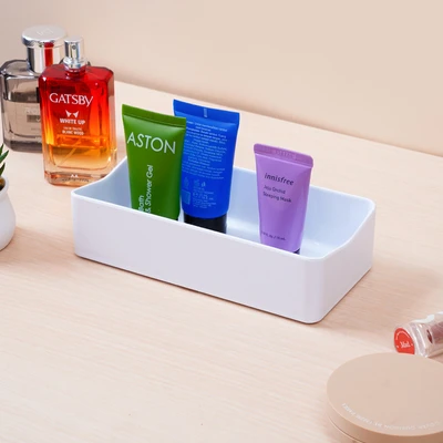 Gambar Stora Curved Organizer Meja Middle - Putih