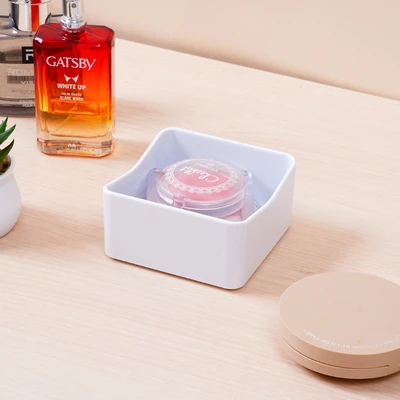 Gambar Stora Curved Organizer Meja Square - Putih