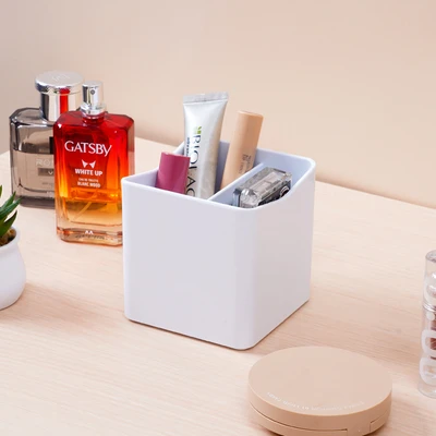Gambar Stora Curved Organizer Meja 2 Kompartemen - Putih
