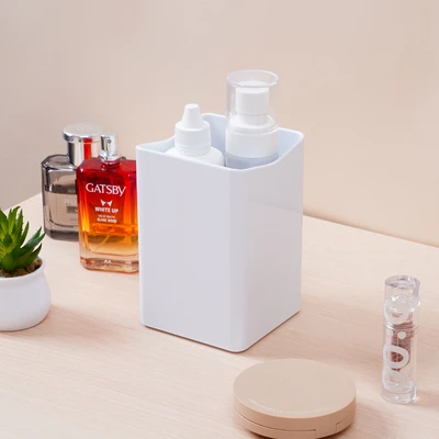 Gambar Stora Curved Organizer Meja Tall - Putih