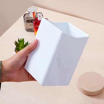 Gambar Stora Curved Organizer Meja Tall - Putih