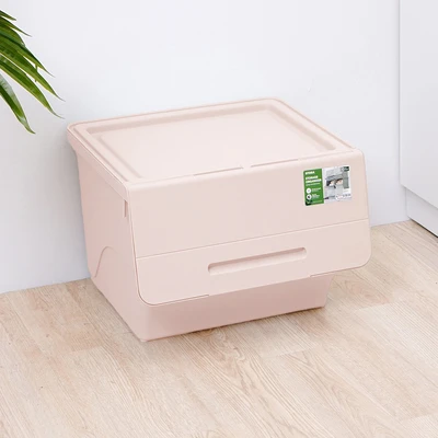 Gambar Stora Kotak Penyimpanan Flat 43.5x36x31 cm - Pink