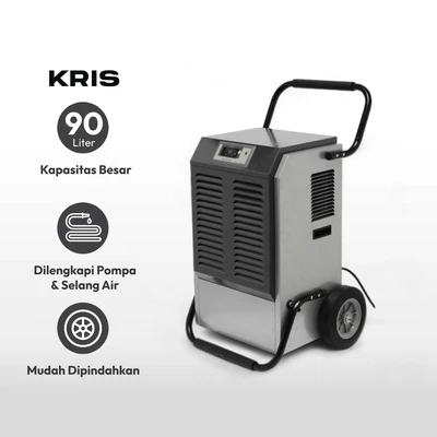 Gambar Kris 90 Ltr Dehumidifier - Abu-abu