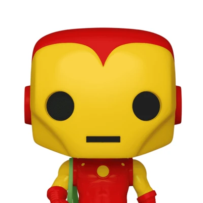 Gambar Funko Pop Action Figure Marvel Iron Man & Bag Bobblehead