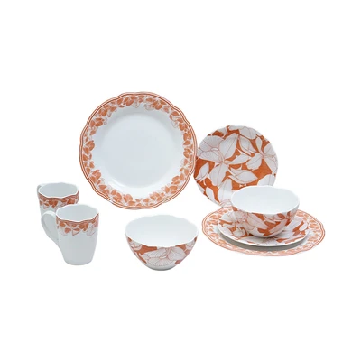 Gambar Appetite Cottage Perlengkapan Makan Set 8 pcs - Oranye Saffron