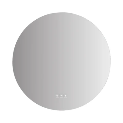 Gambar Acroz Cermin Dinding Kamar Mandi LED Anti Fog Frameless Round 60x0.5x60 cm