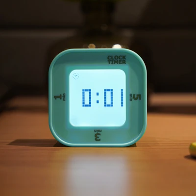 Gambar Arthome Jam Meja Dengan Timer 3 Fixed Flip - Hijau Mint