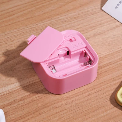 Gambar Arthome Jam Meja Dengan Timer 3 Fixed Flip - Pink