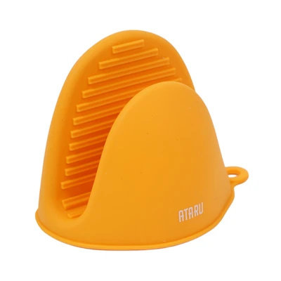 Gambar Ataru Sarung Tangan Oven Silikon 2 Pcs - Orange