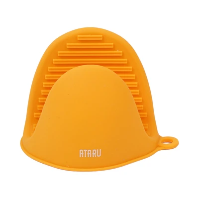 Gambar Ataru Sarung Tangan Oven Silikon 2 Pcs - Orange