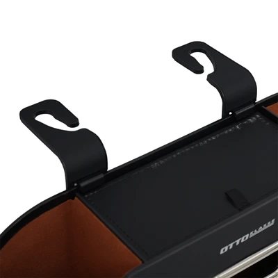 Gambar Otto Klasse Tempat Tisu & Botol Organizer Backseat Mobil - Hitam