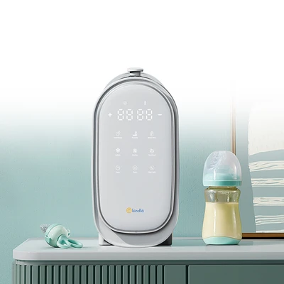 Gambar Kindla Penghangat Botol Susu Bayi Night Light - Abu-Abu / Putih
