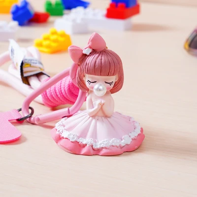 Gambar Ataru Gantungan Kunci Bubble Gum Girl Random