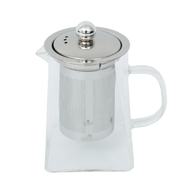 Gambar Delicia 550 Ml Teko Teh Borosilicate Square