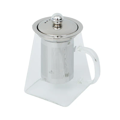 Gambar Delicia 550 Ml Teko Teh Borosilicate Square