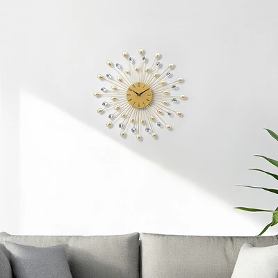Gambar Informa Jam Dinding Metal 50 cm - Gold