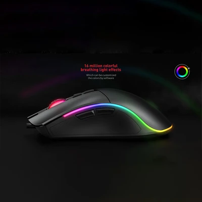 Gambar Havit Mouse Gaming Wired MS1001S - Hitam