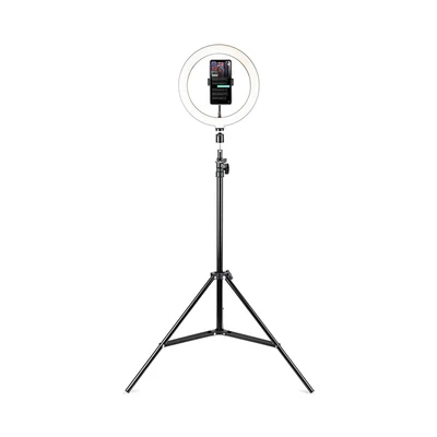 phone tripod ring light with tripod stand near me