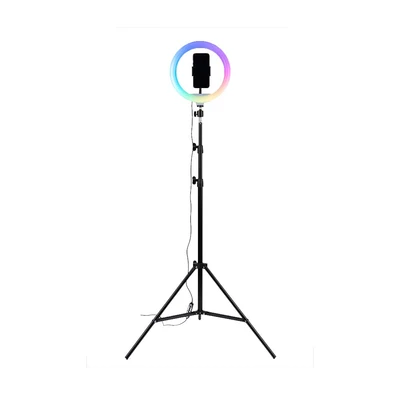 Jual Havit Tripod Live Streaming Ring Light Dengan Holder Phone St