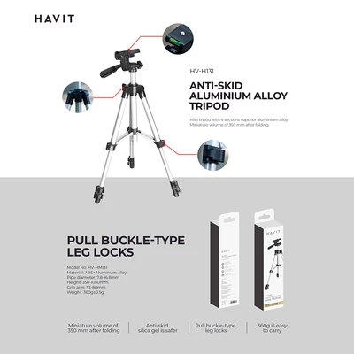 Gambar Havit Tripod Mini HV-HM131