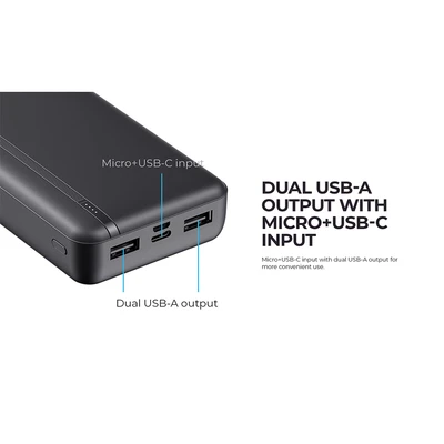 Gambar Havit Power Bank 20000 mAh PB92 - Putih