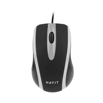 Gambar Havit Mouse PC HV-MS753 - Hitam/Abu-Abu