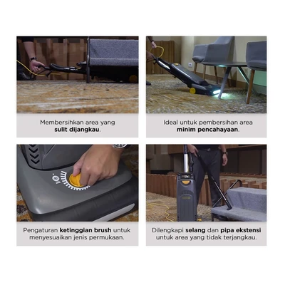 Gambar Krisbow Vacuum Cleaner Upright 300 FPVCD300 - Mix