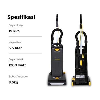Gambar Krisbow Vacuum Cleaner Upright 300 FPVCD300 - Mix