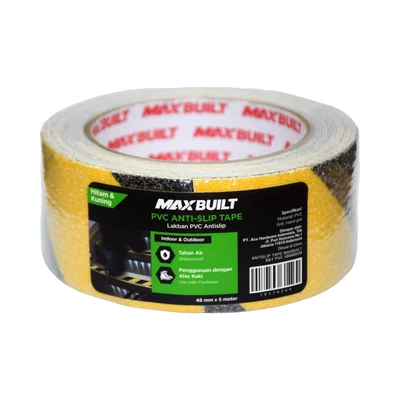 Gambar Maxbuilt 4.8 Cmx5 Mtr Isolasi Anti Slip Pvc - Hitam/kuning