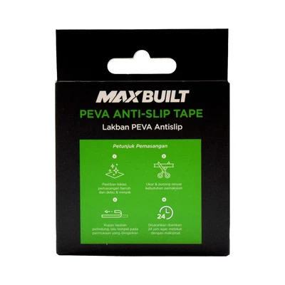 Gambar Maxbuilt 4.57 Mtr Lakban Kamar Mandi Anti Slip Peva Clear 50.8 Mm