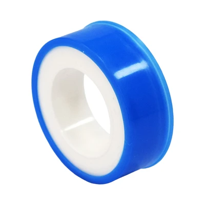 Gambar Maxbuilt 1.2 cmx10 Mtr Seal Tape Pipa Keran Ptfe - Biru/Merah
