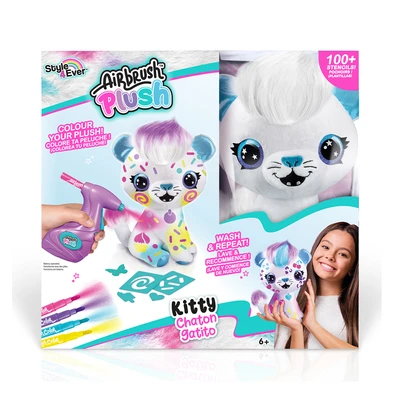 Gambar Canal Toys Set Boneka Plush Airbrush Kitty New Ofg272